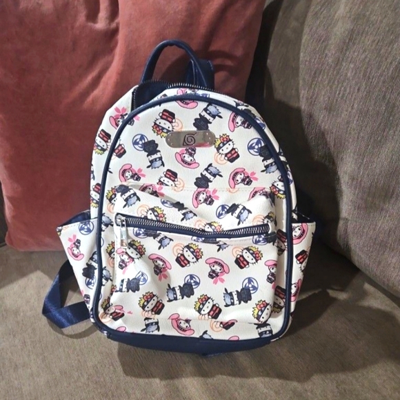 Naruto Shippuden X Hello Kitty Mini Backpack - Picture 1 of 3